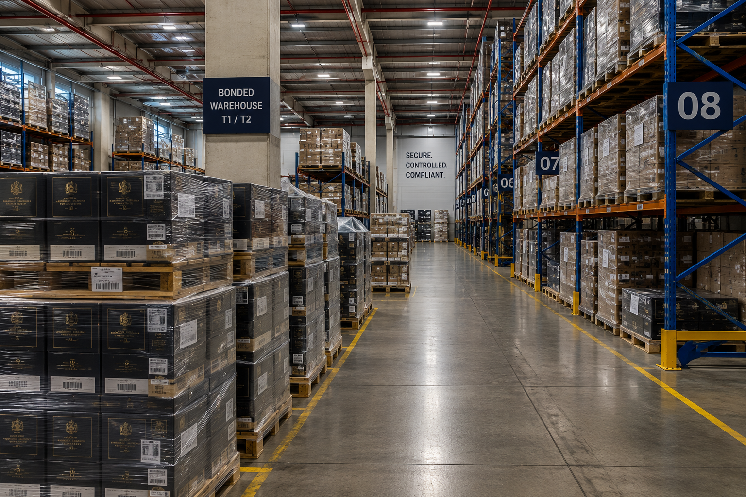 Buy spirits Singapore through European bonded warehouse stock access