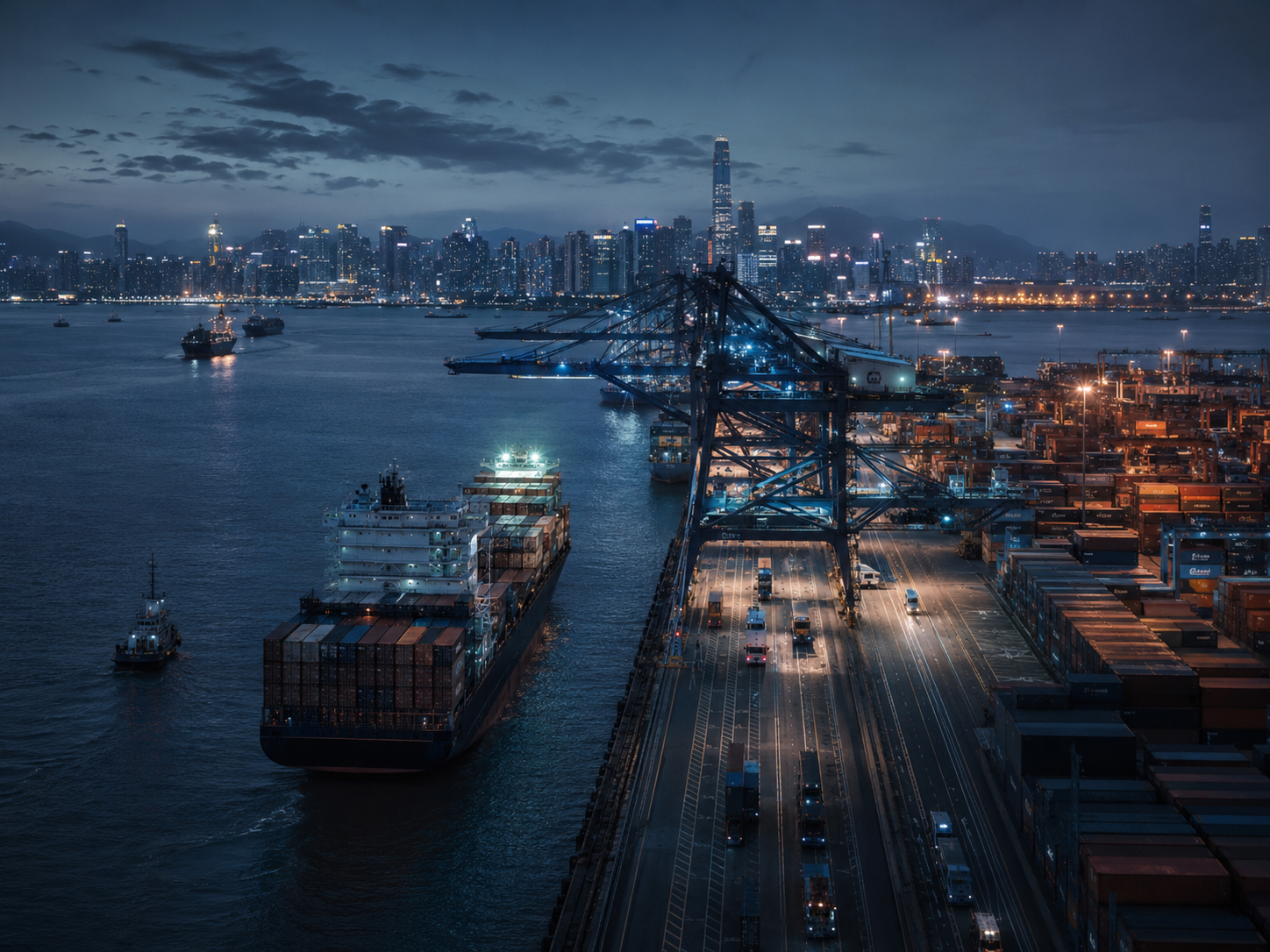 Buy spirits China through controlled port logistics route