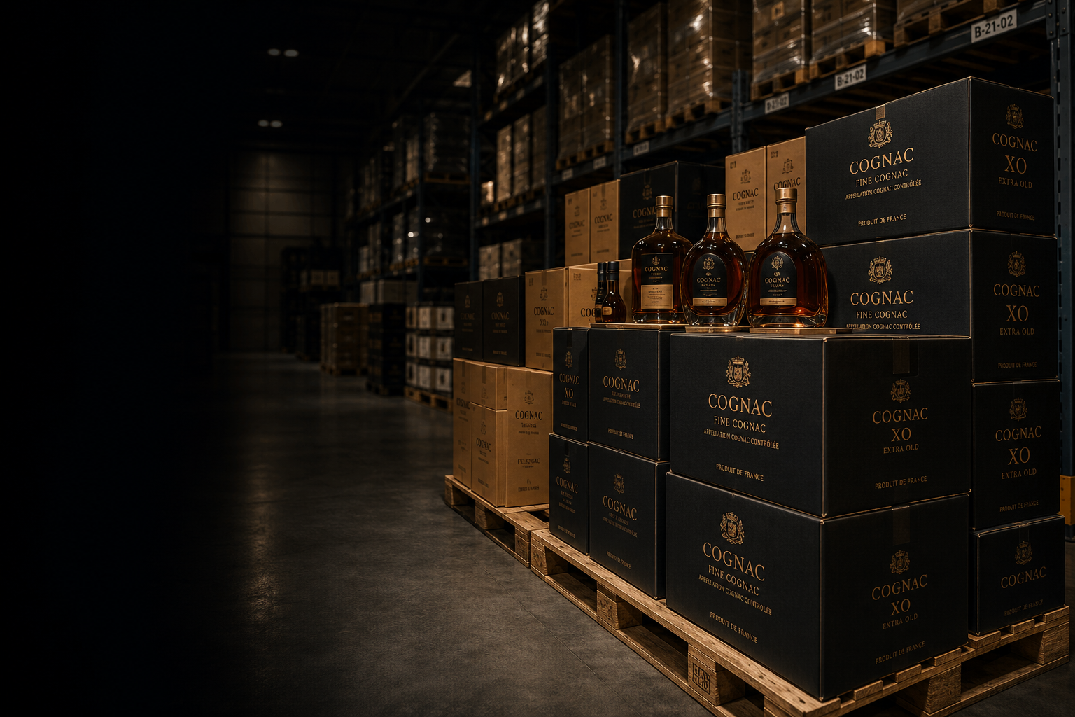 Cognac and brandy premium allocation environment