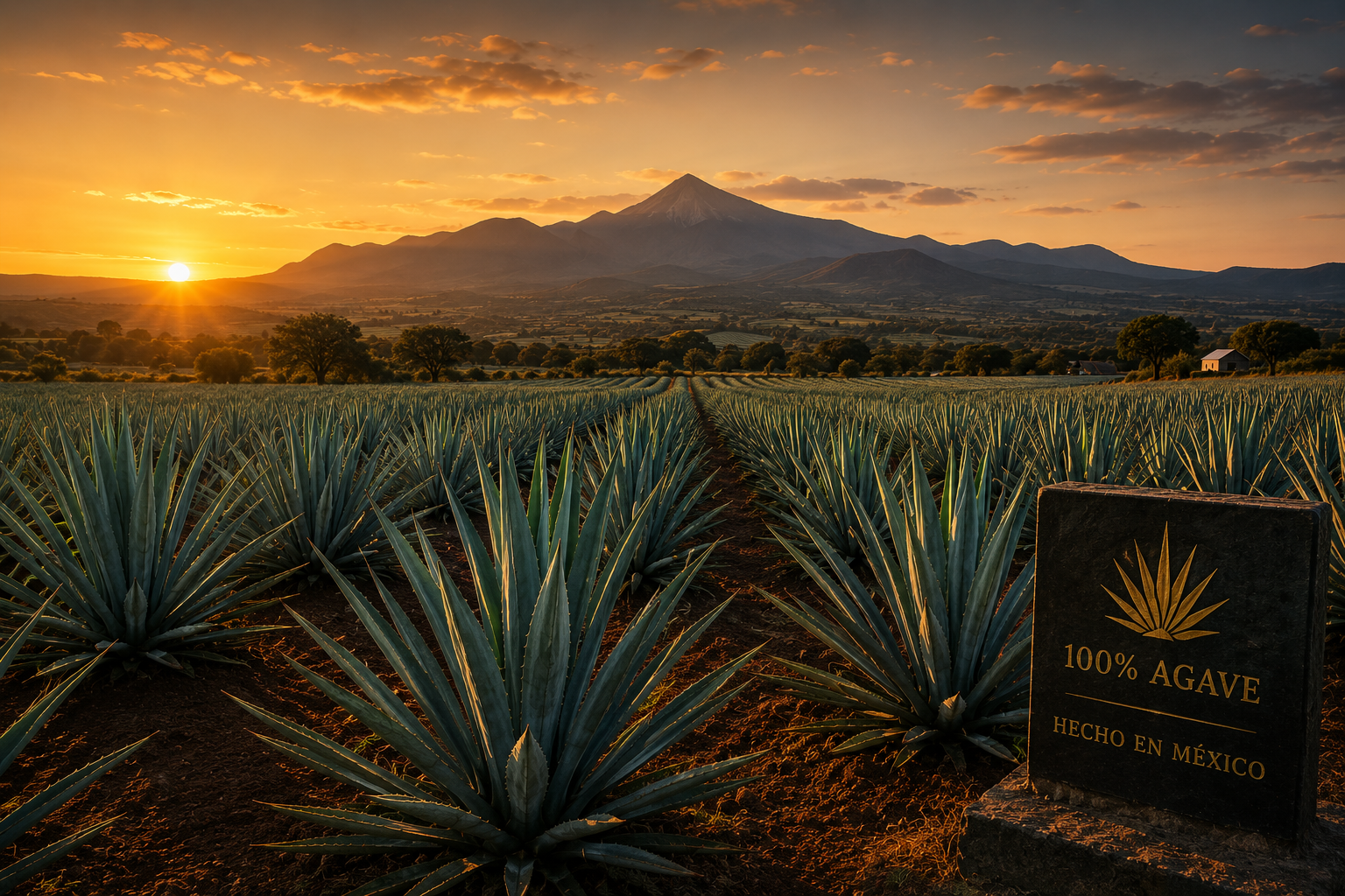 Premium spirits production region connected to global distribution networks