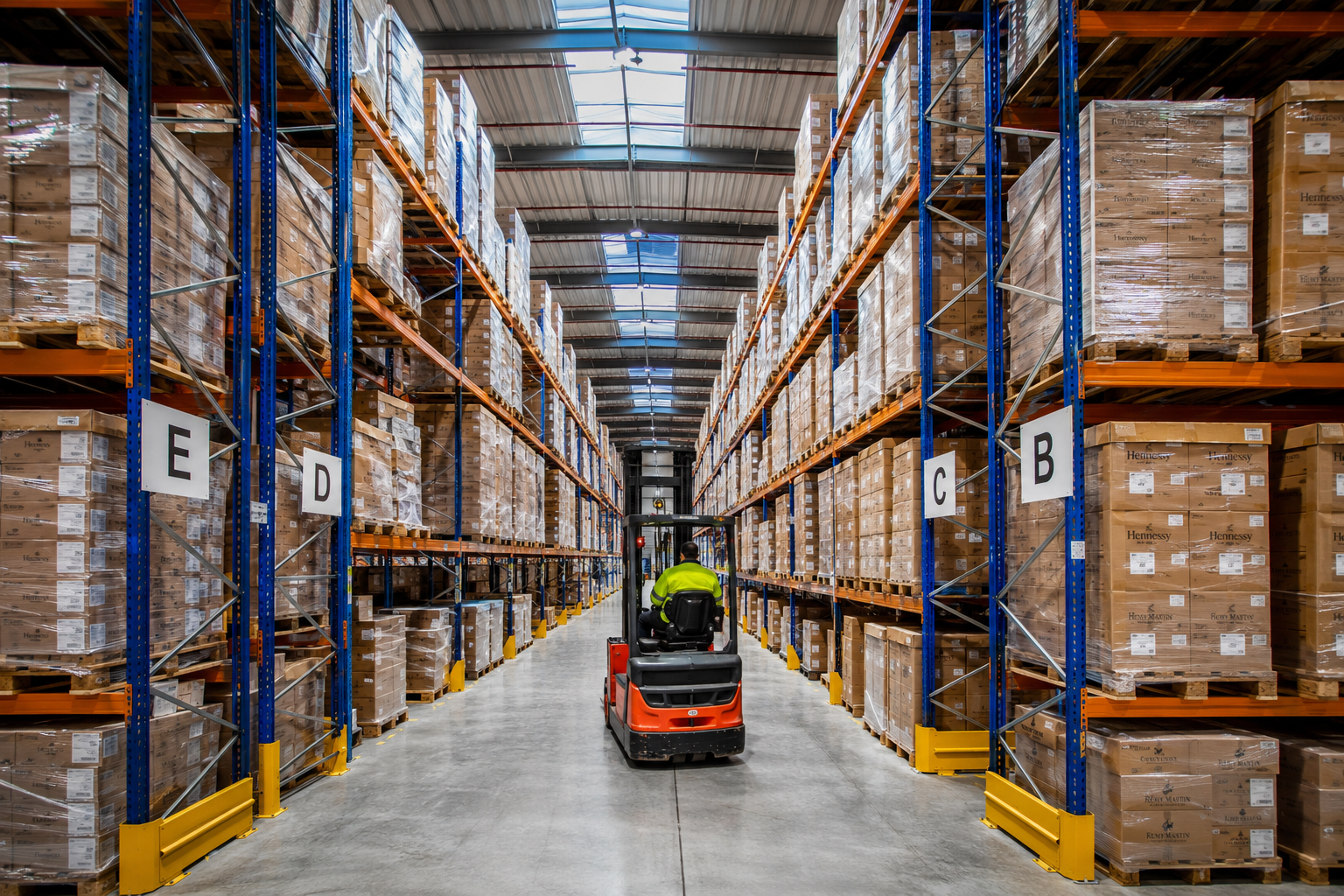 Buy spirits Europe through bonded warehouse routes and port logistics